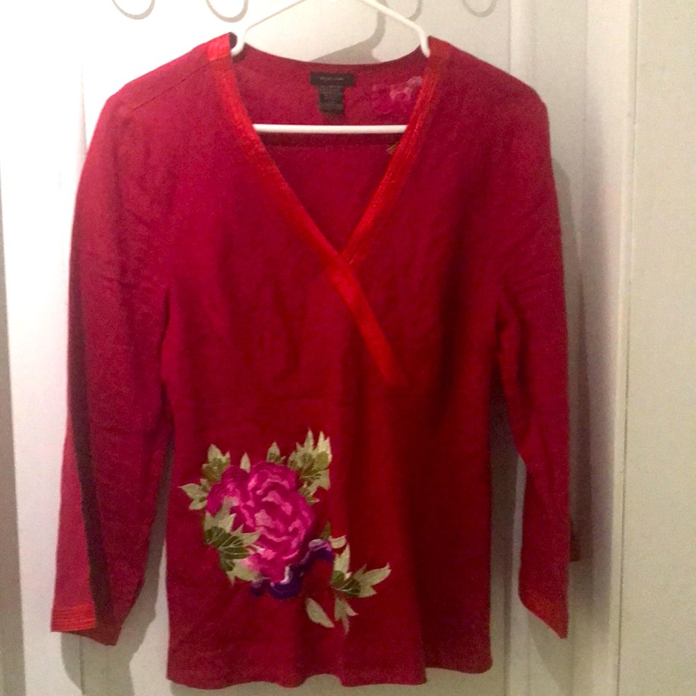 Linen blouse L